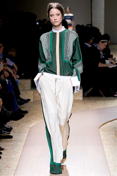 Céline by Phoebe Philo 'Old Céline' Spring Summer 2011 oversized silk 